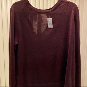 Burgundy Loft Sweater